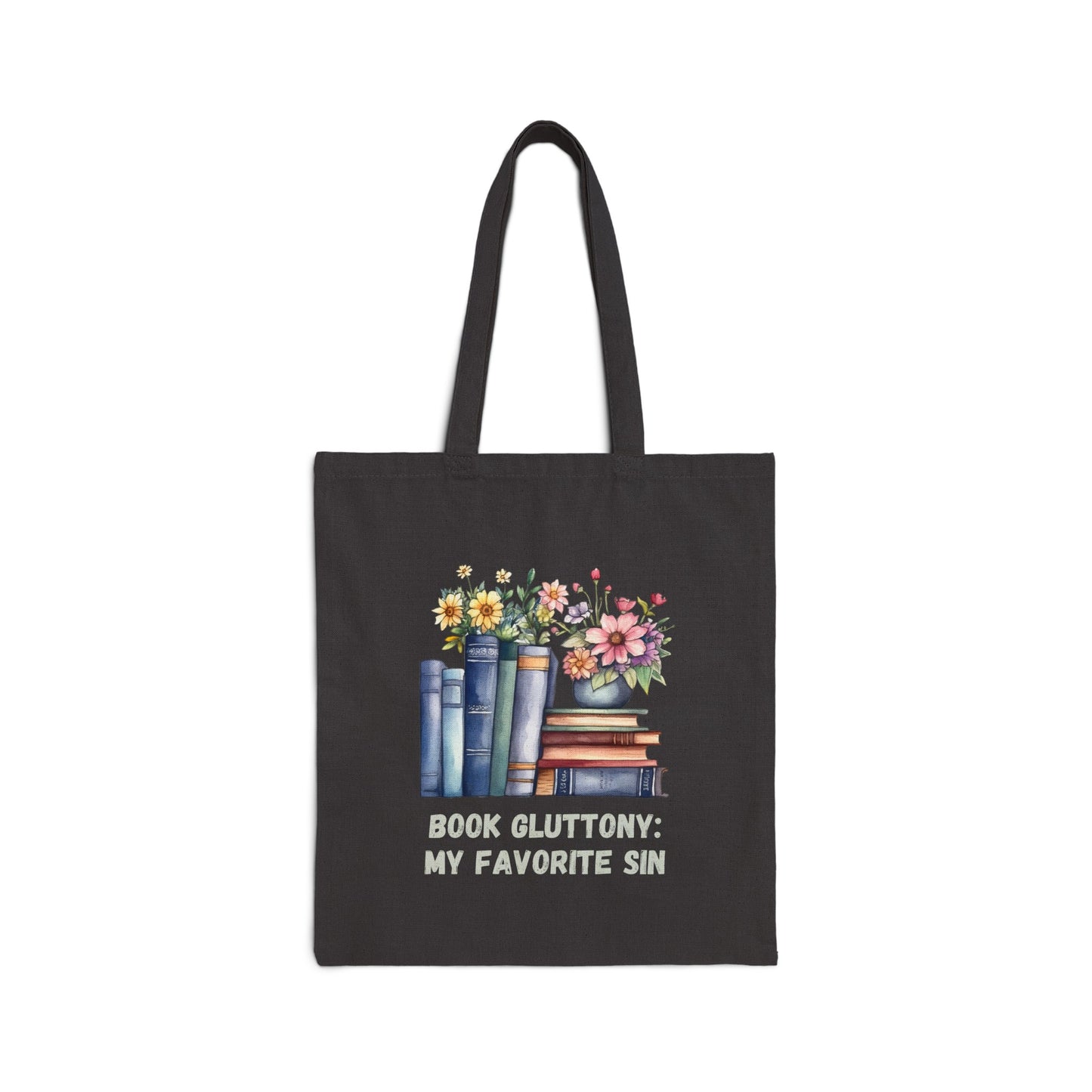 Book Gluttony: my favorite sin tote bag