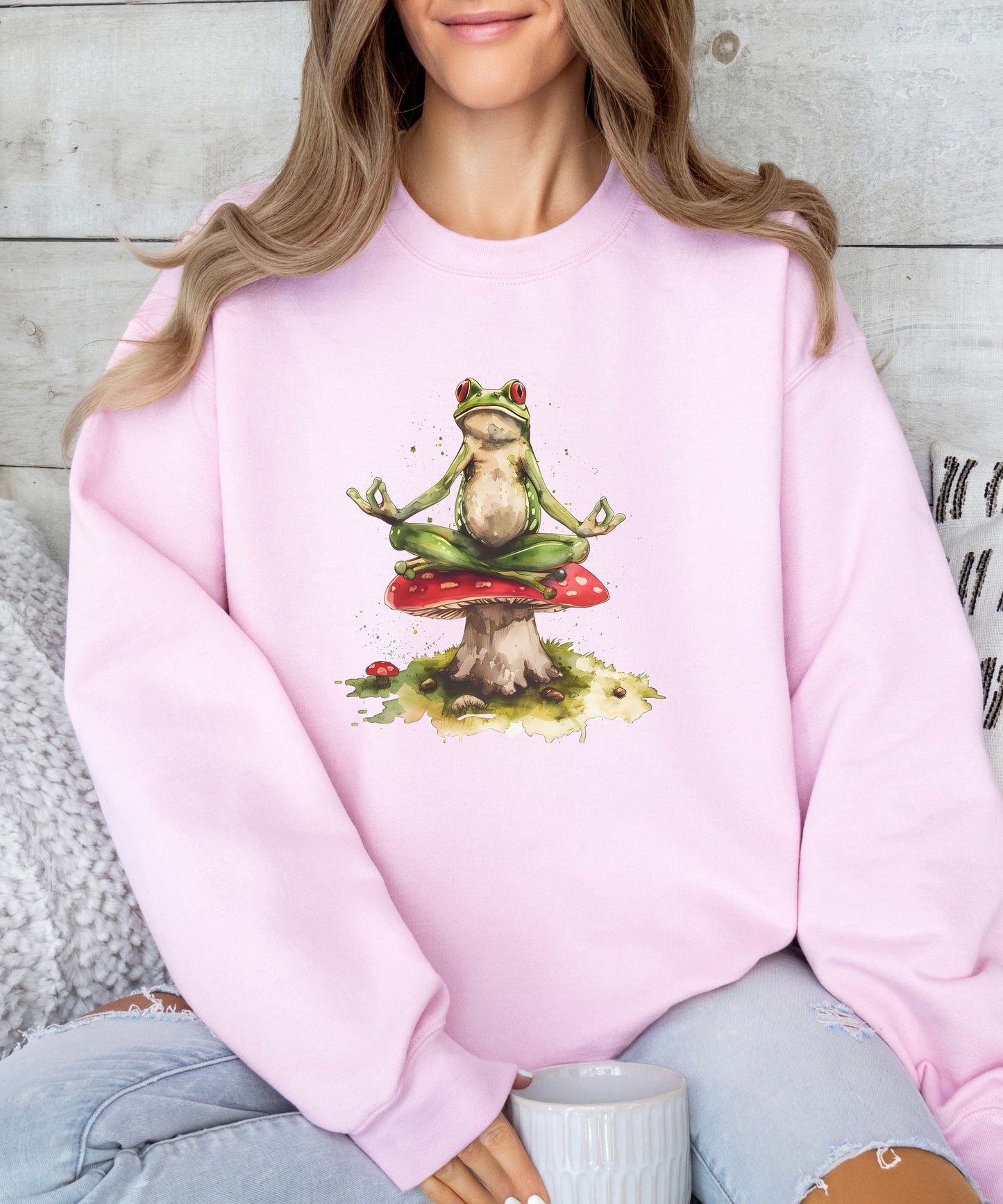 Retro frog sweatshirt