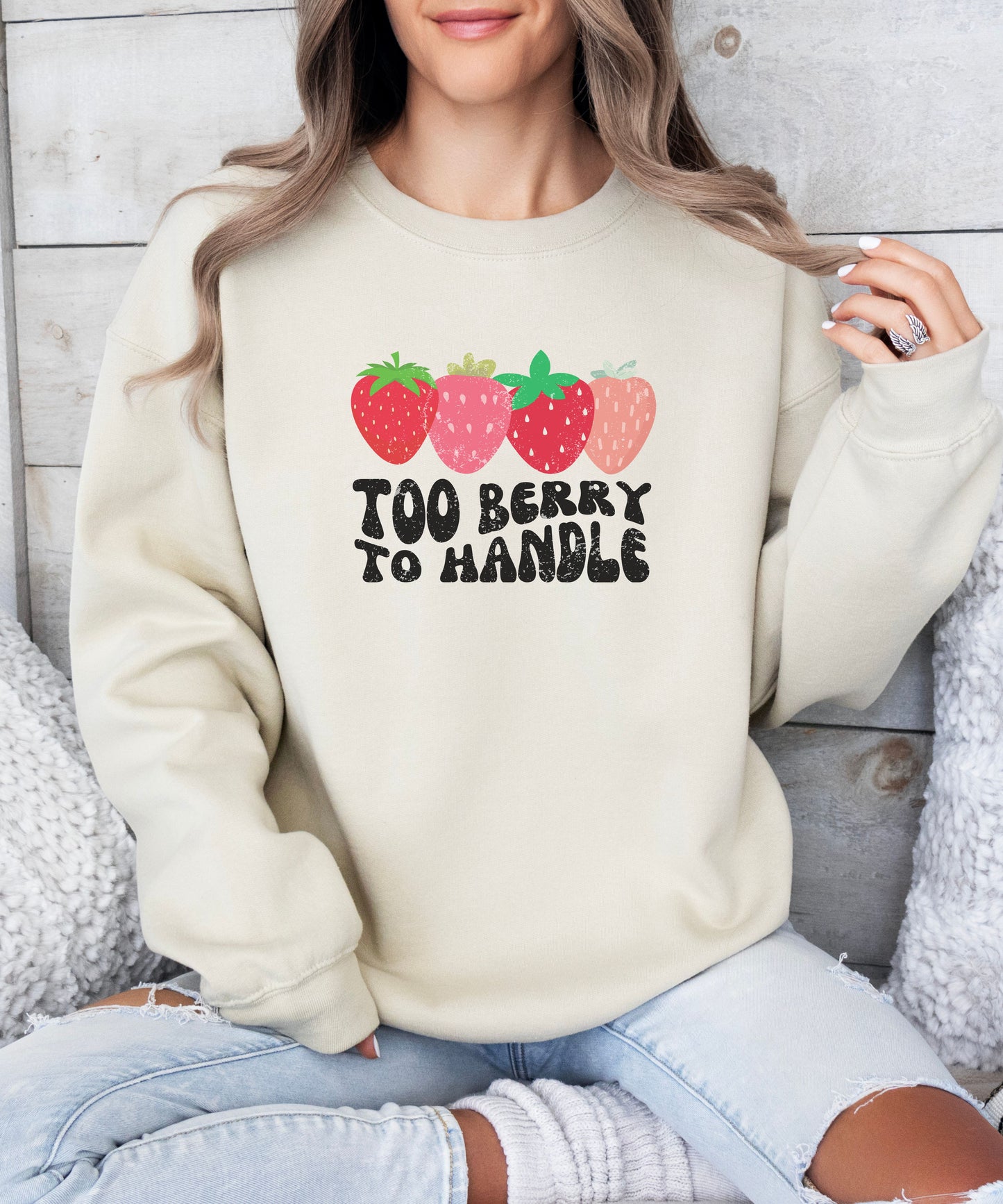 Strawberry sweatshirt