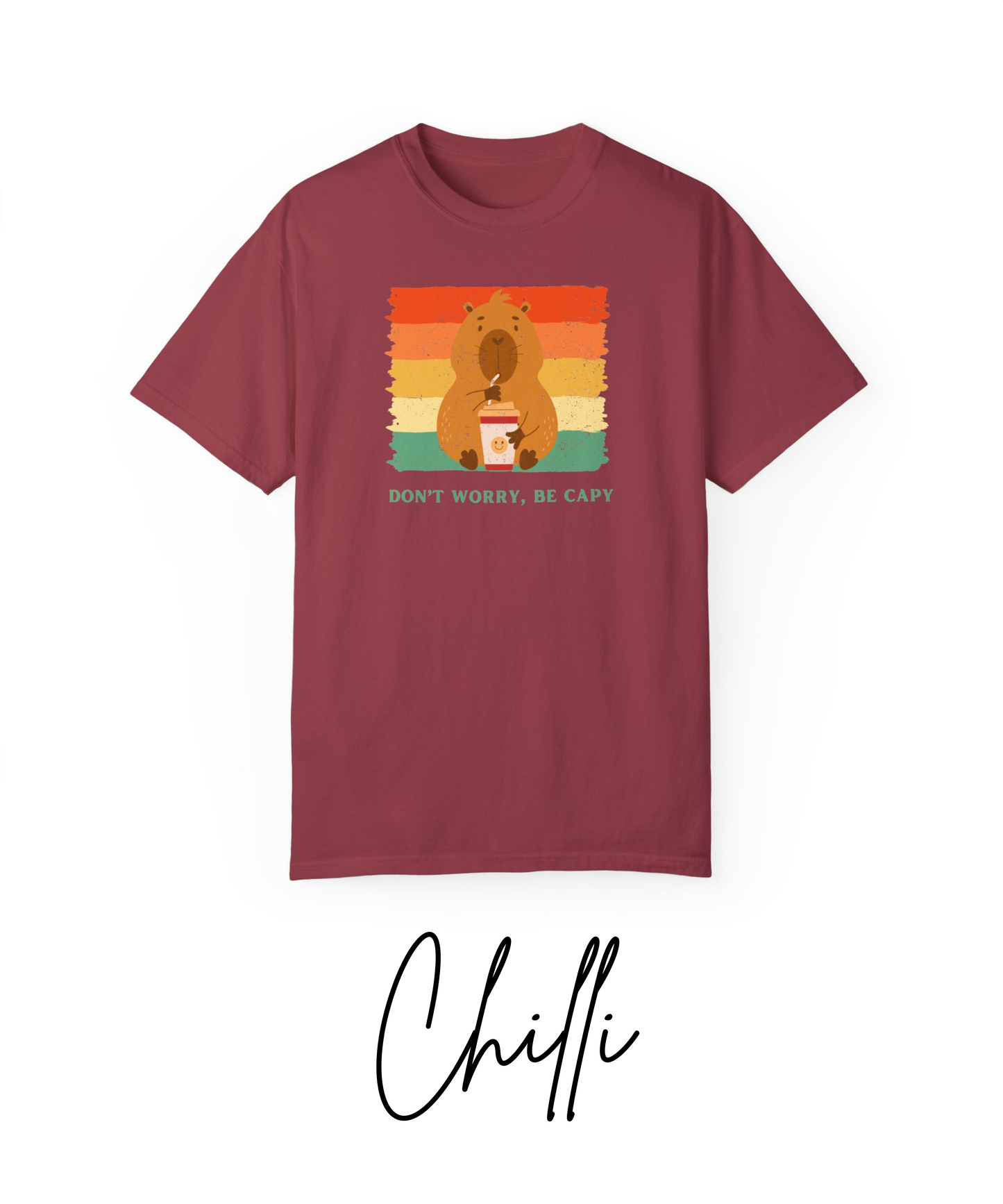 Comfort Colors Capybara t-shirt