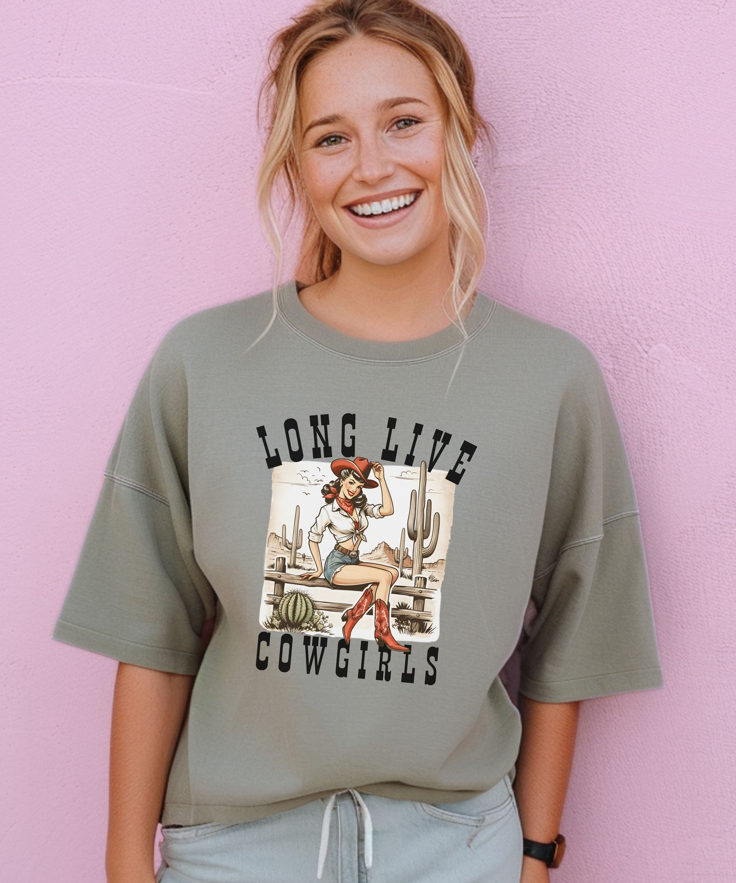 Comfort Colors Cowgirl t-shirt