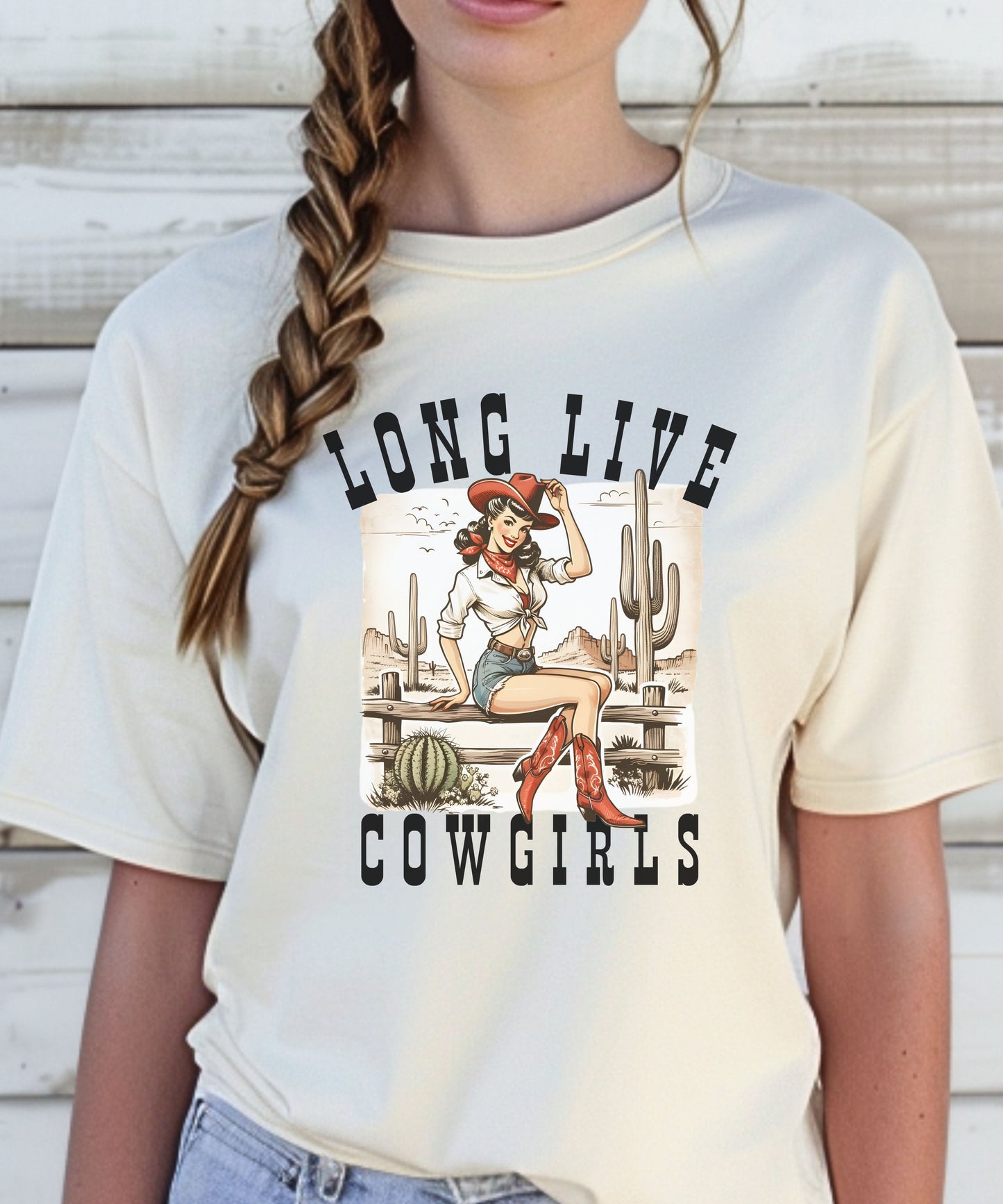 Comfort Colors Cowgirl t-shirt