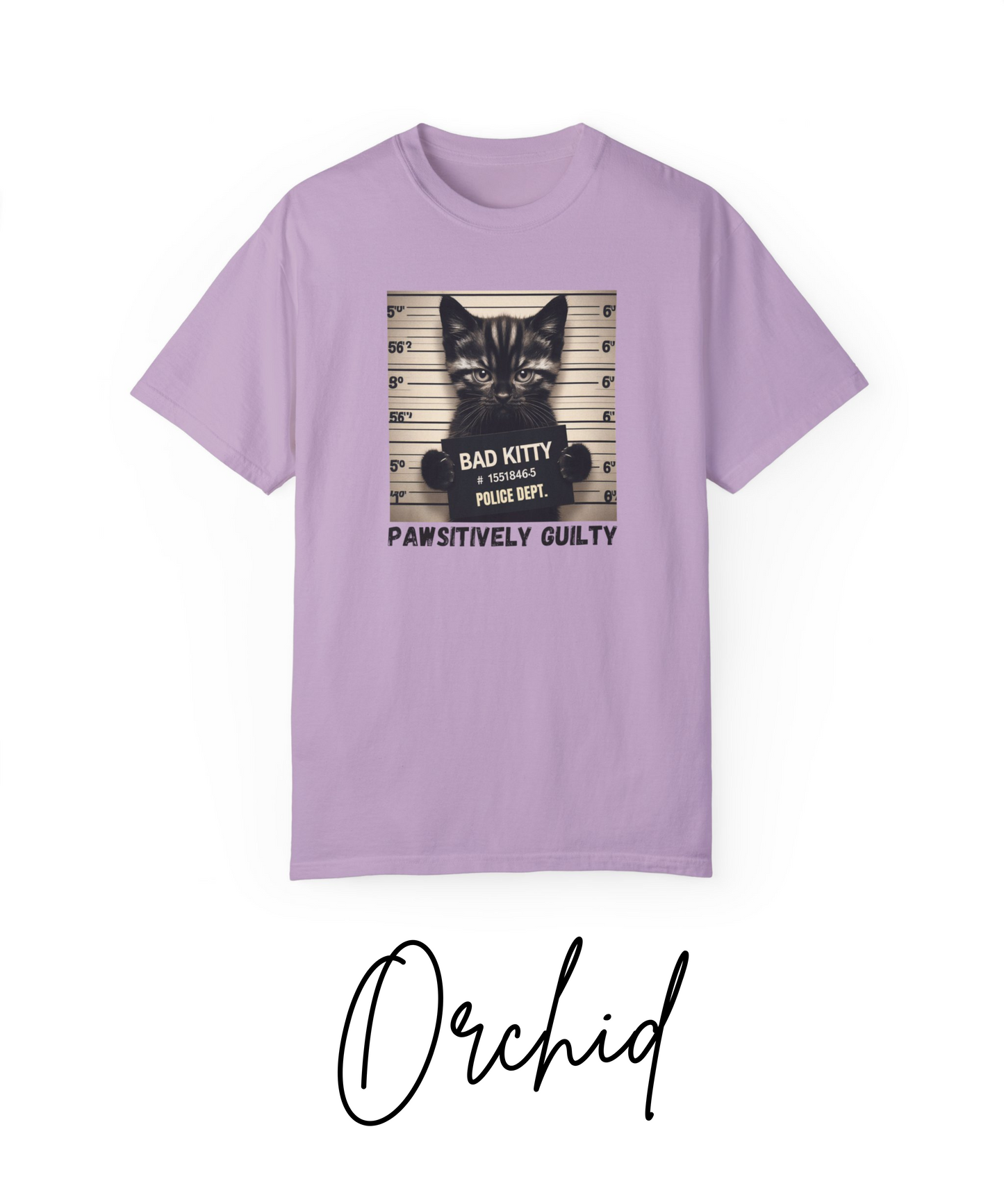 Comfort Colors Naughty cat t-shirt