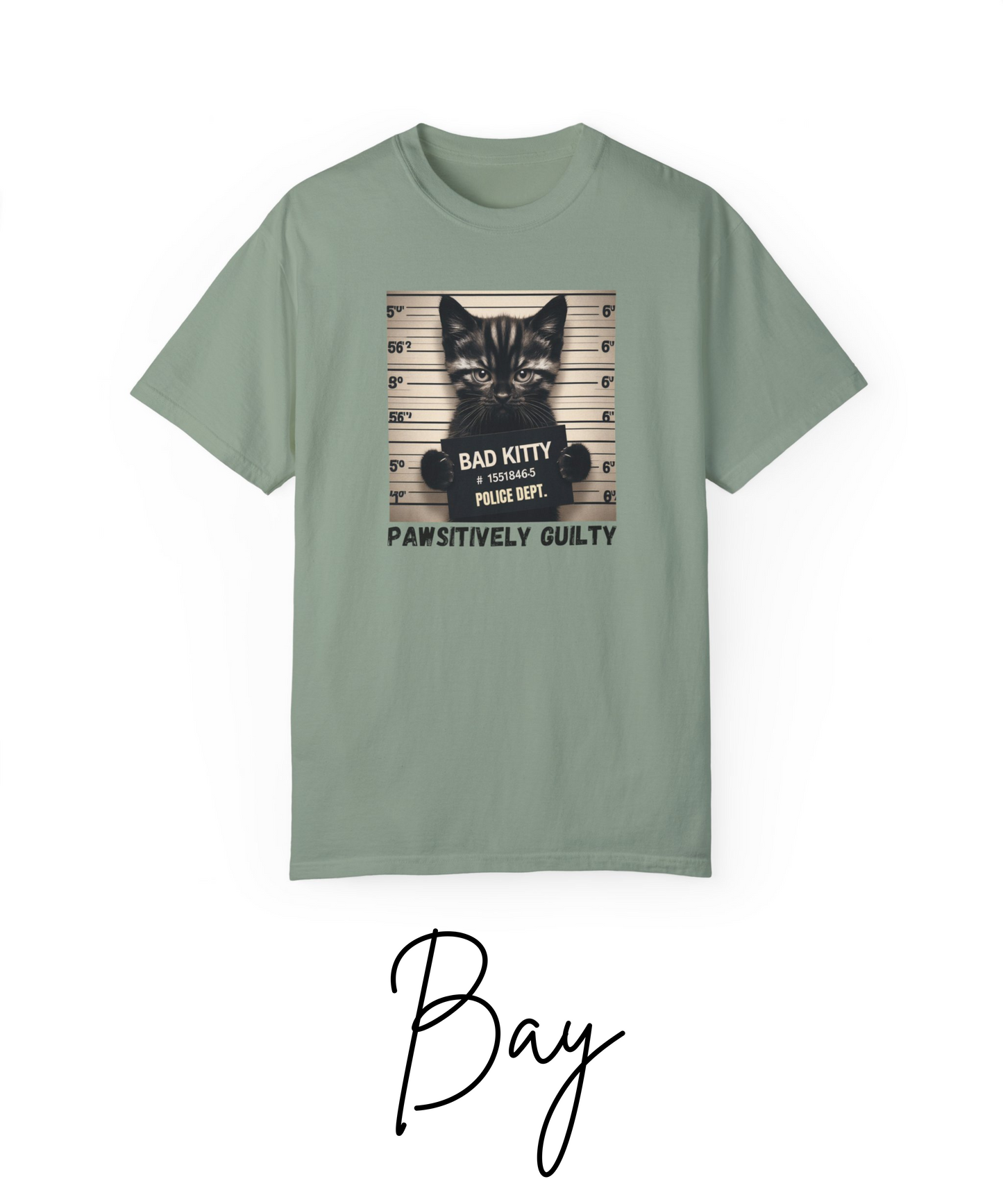 Comfort Colors Naughty cat t-shirt