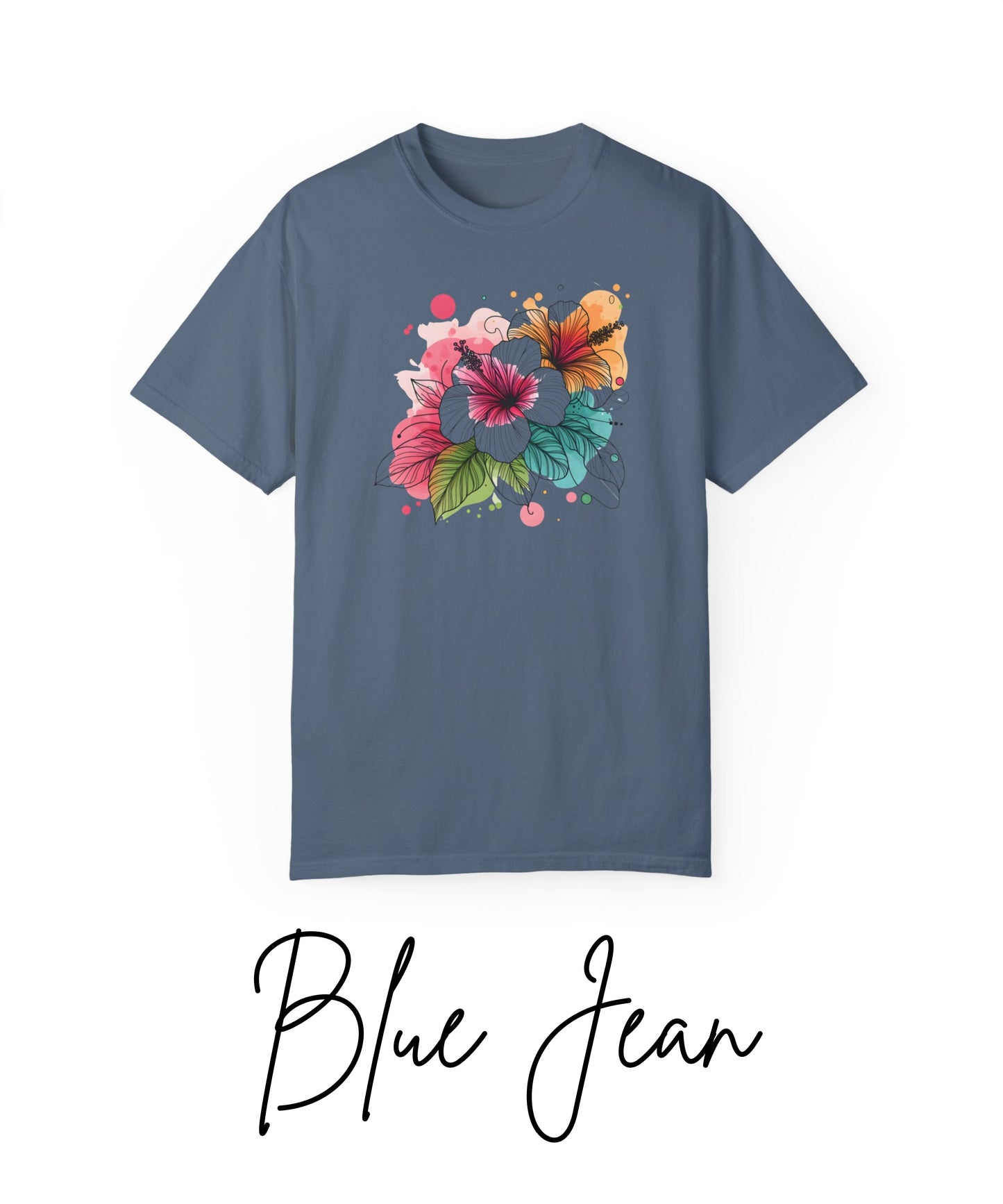 Comfort Colors Hibiscus t-shirt