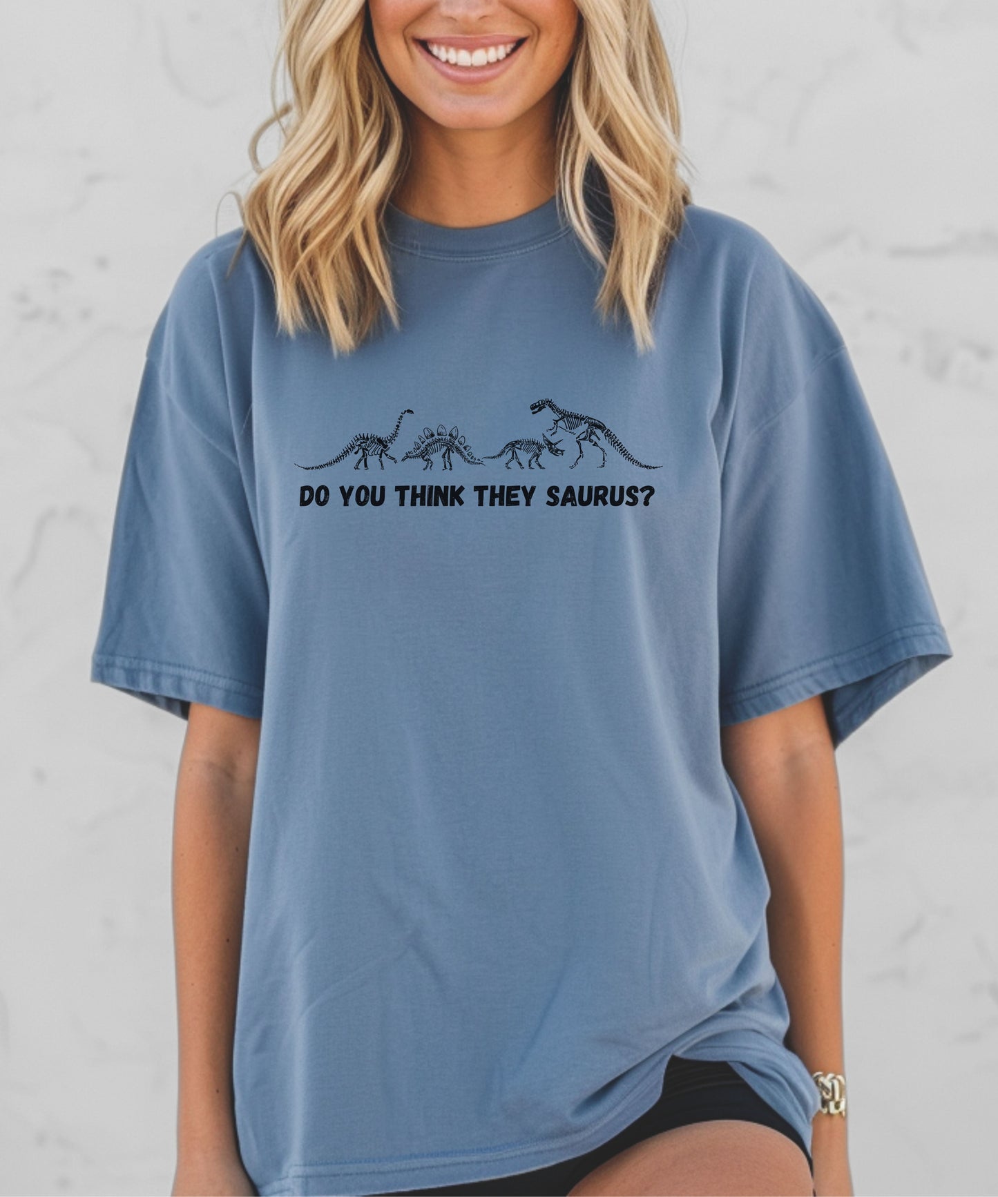 Comfort Colors Dinosaur 'saurus' t-shirt