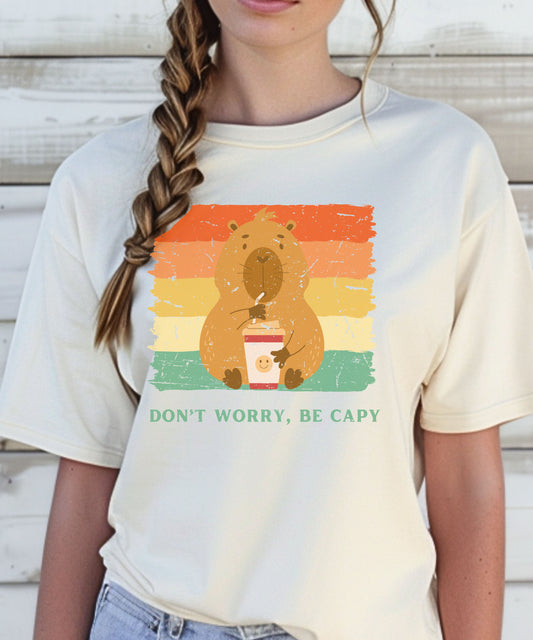 Comfort Colors Capybara t-shirt