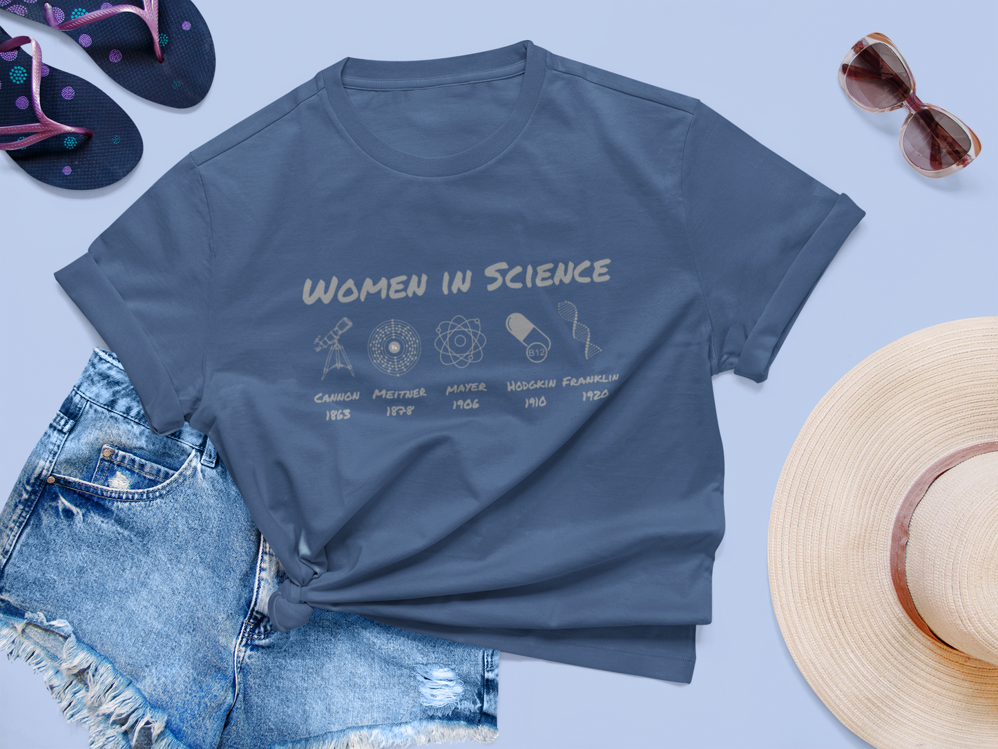 Comfort Colors Women in science t-shirt
