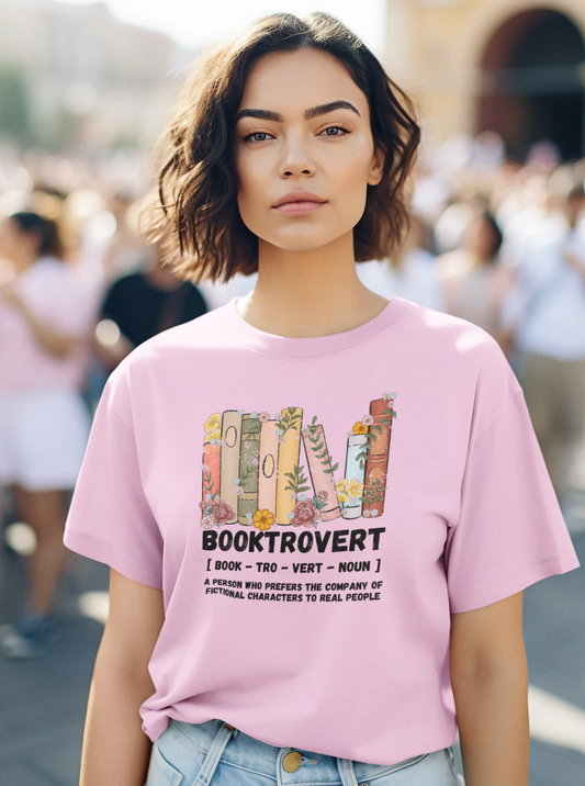 Comfort Colors Booktrovert t-shirt